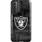 NFL Las Vegas Raiders Black & White Galaxy S21 5G Pro Case