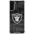 NFL Las Vegas Raiders Black & White Galaxy S21 Plus 5G Clear Case