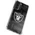 NFL Las Vegas Raiders Black & White Galaxy S21 Plus 5G Clear Case