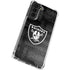 NFL Las Vegas Raiders Black & White Galaxy S22 Clear Case