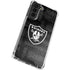NFL Las Vegas Raiders Black & White Galaxy S22 Plus Clear Case