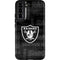 NFL Las Vegas Raiders Black & White Galaxy S22 Plus Pro Case