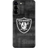 NFL Las Vegas Raiders Black & White Galaxy S22 Plus Skin
