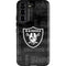 NFL Las Vegas Raiders Black & White Galaxy S22 Pro Case