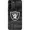 NFL Las Vegas Raiders Black & White Galaxy S22 Skin