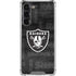 NFL Las Vegas Raiders Black & White Galaxy S23 Plus Clear Case