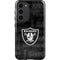 NFL Las Vegas Raiders Black & White Galaxy S23 Plus Pro Case