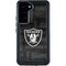 NFL Las Vegas Raiders Black & White Galaxy S23 Plus Waterproof Case