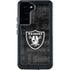 NFL Las Vegas Raiders Black & White Galaxy S23 Plus Waterproof Case