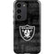 NFL Las Vegas Raiders Black & White Galaxy S23 Pro Case