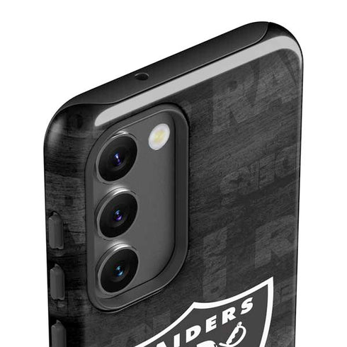 NFL Las Vegas Raiders Black & White Galaxy S23 Pro Case