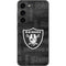 NFL Las Vegas Raiders Black & White Galaxy S23 Skin