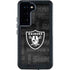 NFL Las Vegas Raiders Black & White Galaxy S23 Waterproof Case