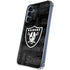 NFL Las Vegas Raiders Black & White Galaxy S24 Clear Case