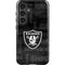 NFL Las Vegas Raiders Black & White Galaxy S24 Plus Impact Case