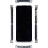 NFL Las Vegas Raiders Black & White Galaxy Z Flip5 5G Clear Case