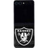 NFL Las Vegas Raiders Black & White Galaxy Z Flip5 5G Skin