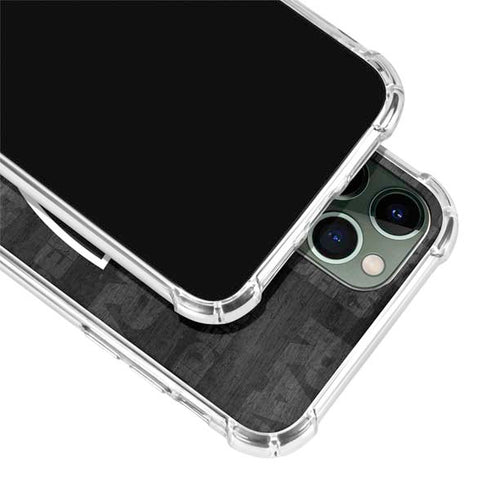 NFL Las Vegas Raiders Black & White iPhone 11 Pro Max Clear Case