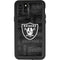 NFL Las Vegas Raiders Black & White iPhone 11 Pro Waterproof Case