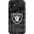 NFL Las Vegas Raiders Black & White iPhone 12 Impact Case