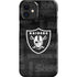 NFL Las Vegas Raiders Black & White iPhone 12 Mini Lite Case