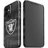 NFL Las Vegas Raiders Black & White iPhone 12 Mini Lite Case