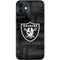 NFL Las Vegas Raiders Black & White iPhone 12 Mini Skin