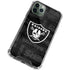 NFL Las Vegas Raiders Black & White iPhone 12 Pro Clear Case