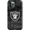 NFL Las Vegas Raiders Black & White iPhone 12 Pro Impact Case