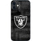 NFL Las Vegas Raiders Black & White iPhone 12 Skin