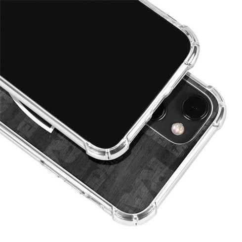 NFL Las Vegas Raiders Black & White iPhone 13 Clear Case