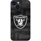 NFL Las Vegas Raiders Black & White iPhone 13 Mini Skin