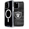 NFL Las Vegas Raiders Black & White iPhone 13 Pro Max MagSafe Case