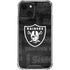 NFL Las Vegas Raiders Black & White iPhone 14 Clear Case