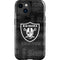 NFL Las Vegas Raiders Black & White iPhone 14 Plus Impact Case