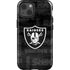 NFL Las Vegas Raiders Black & White iPhone 15 Impact Case