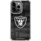 NFL Las Vegas Raiders Black & White iPhone 14 Pro Clear Case