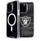 NFL Las Vegas Raiders Black & White iPhone 14 Pro MagSafe Case