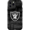 NFL Las Vegas Raiders Black & White iPhone 15 Pro Max Impact Case