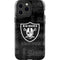 NFL Las Vegas Raiders Black & White iPhone 14 Pro Max Impact Case