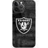 NFL Las Vegas Raiders Black & White iPhone 14 Pro Max Skin