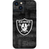 NFL Las Vegas Raiders Black & White iPhone 15 Skin