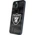 NFL Las Vegas Raiders Black & White iPhone 15 Skin