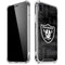 NFL Las Vegas Raiders Black & White iPhone XR Clear Case