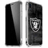 NFL Las Vegas Raiders Black & White iPhone XR Clear Case