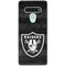 NFL Las Vegas Raiders Black & White LG Stylo 6 Clear Case
