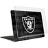 NFL Las Vegas Raiders Black & White MacBook Air 13in M1 (2021) Case plus Skin