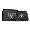 NFL Las Vegas Raiders Black & White Nintendo Switch Bundle Skin