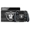 NFL Las Vegas Raiders Black & White Nintendo Switch OLED (2021) Skin