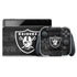 NFL Las Vegas Raiders Black & White Nintendo Switch OLED (2021) Skin
